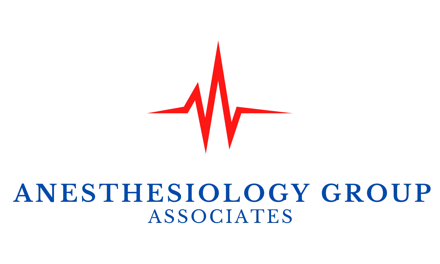 Logo with blue and red colors.