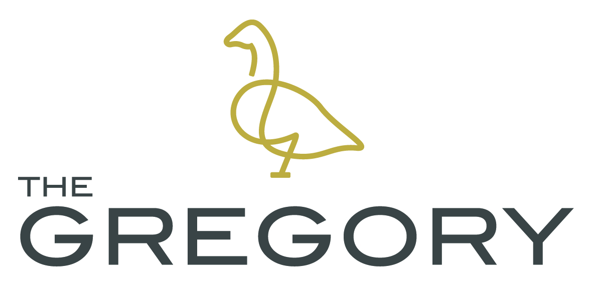 Logo with blue and red colors.